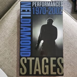 Stages: Performances 1970-2002 [Box] by Neil Diamond (CD & DVD, 2003, 6 Discs)